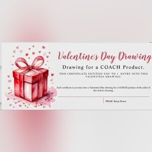 Valentine's Day Drawing Certificate